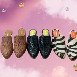 leather mules!!! Made by me